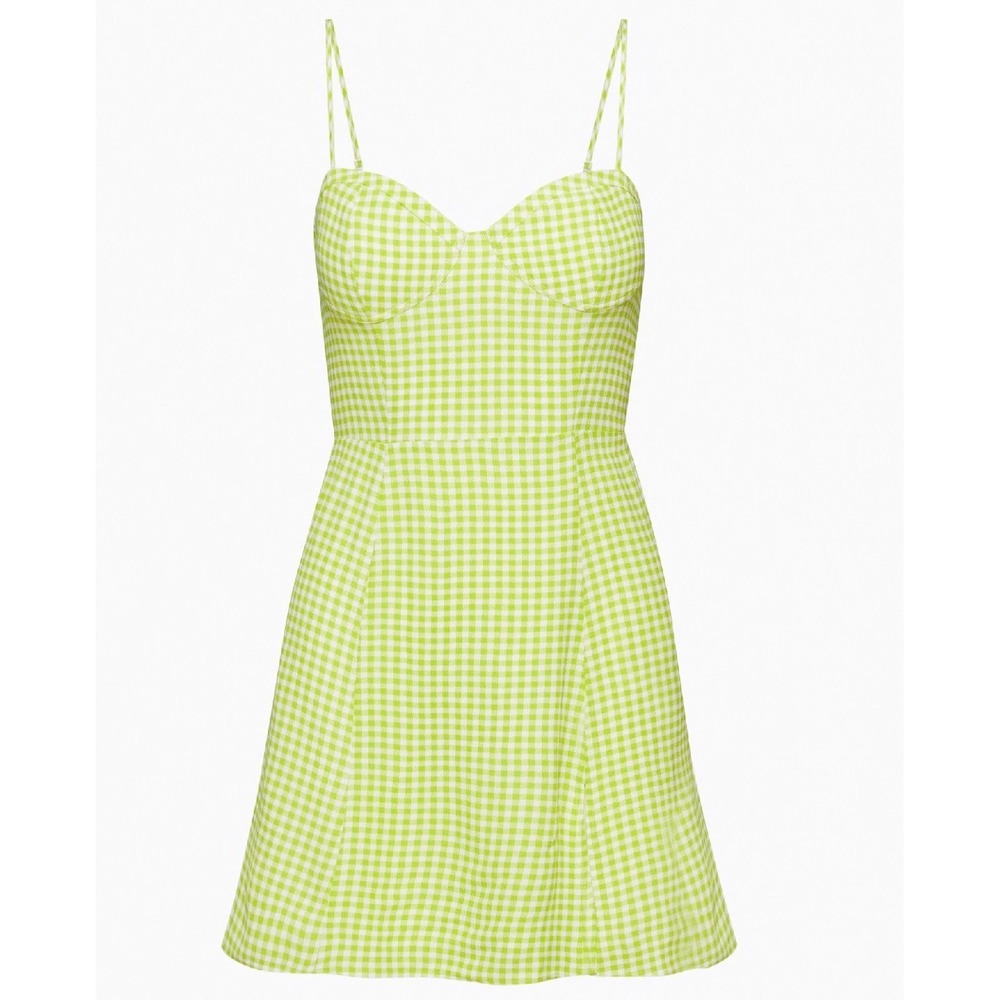 Sunday Best Aritzia Viola Bustier Gingham Mini Dress Sweetheart M Cottagecore